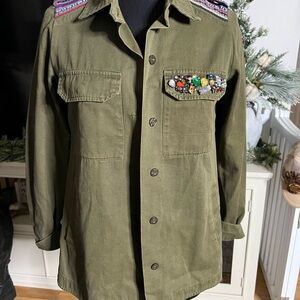 Embellished Military Jacket